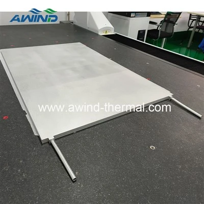Prueba de fuga de presión para placa de agua fría