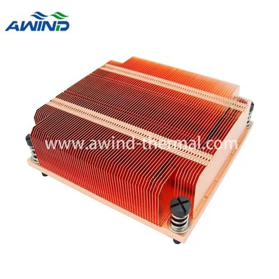 Disipadores de calor de radiador de aluminio con tubo de calor
